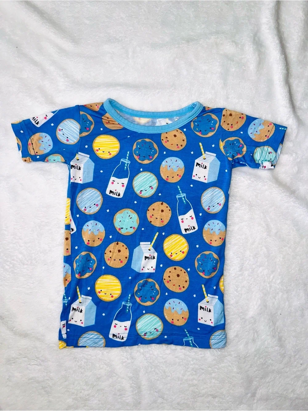 LS Milk & Cookies Pj Top